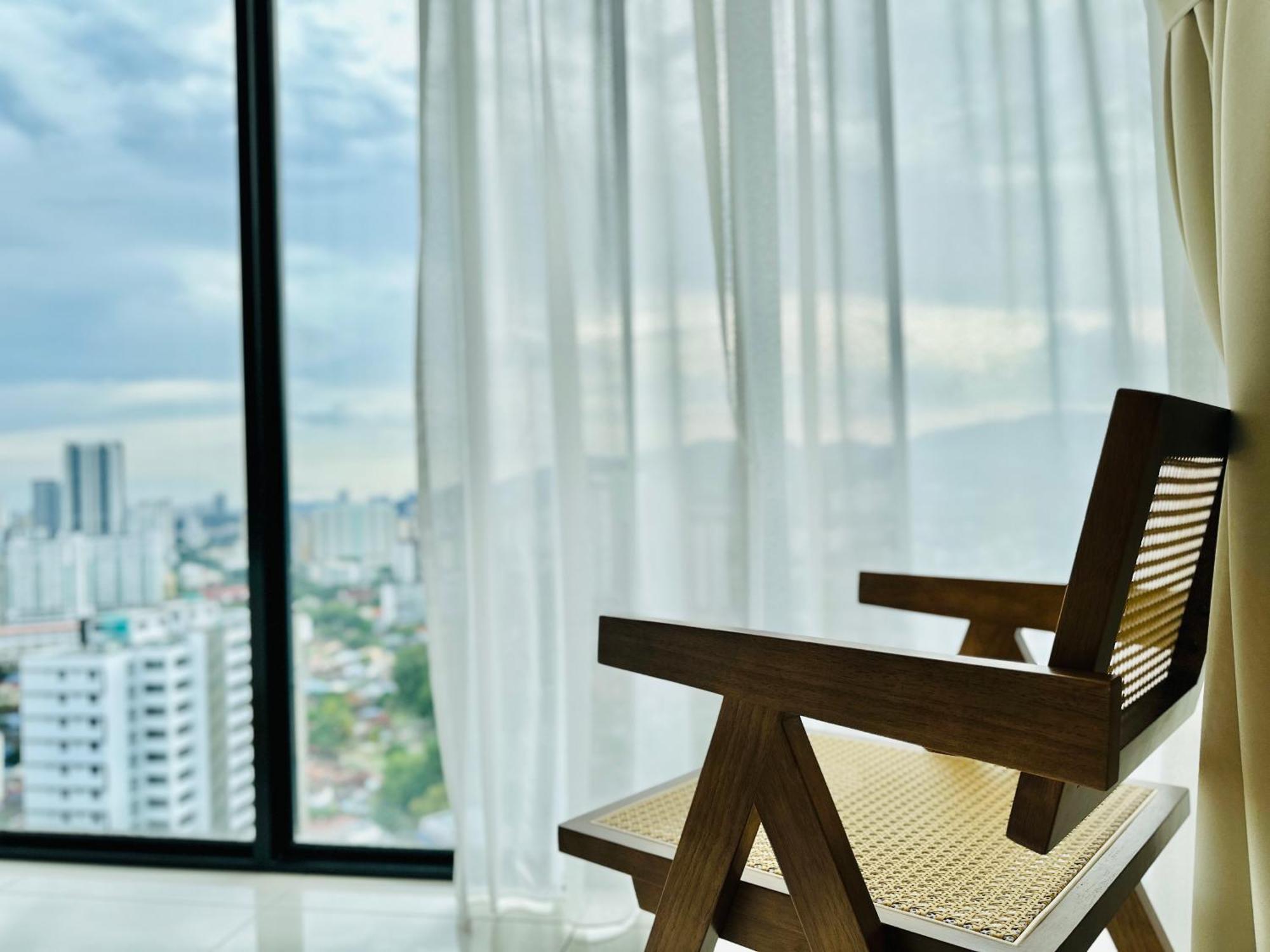 New 2Br Georgetown Warm And Lovely Homestay 10Pax-无敌美景两房民宿 Beacon Executive Suite Ngoại thất bức ảnh