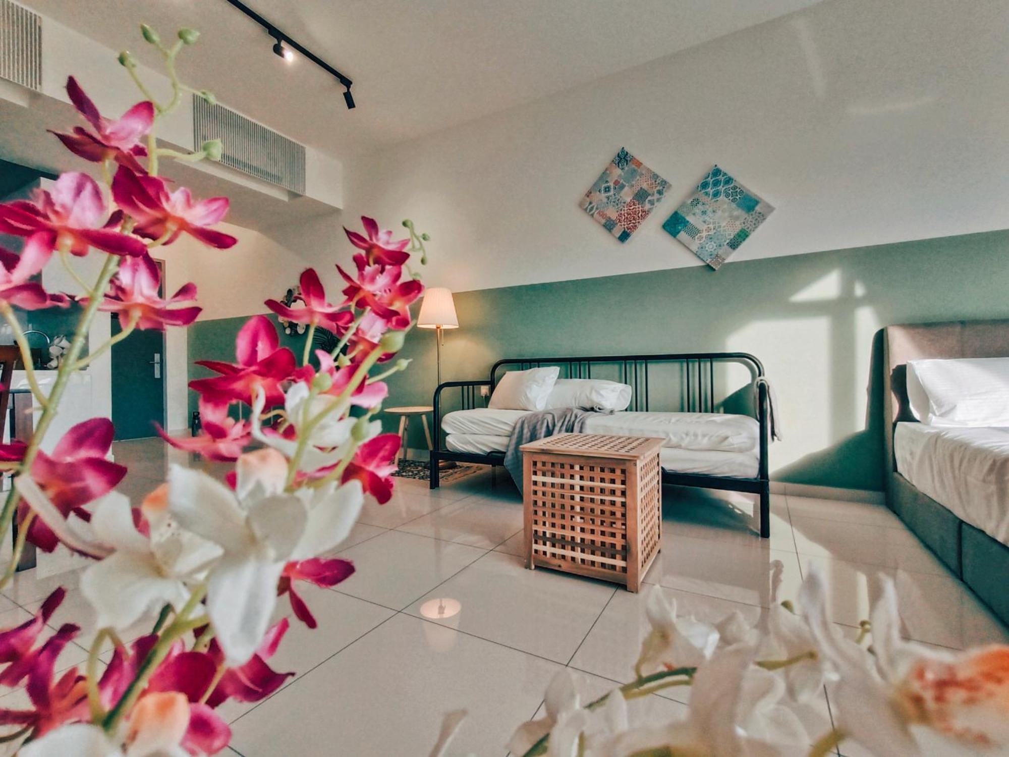 New 2Br Georgetown Warm And Lovely Homestay 10Pax-无敌美景两房民宿 Beacon Executive Suite Ngoại thất bức ảnh