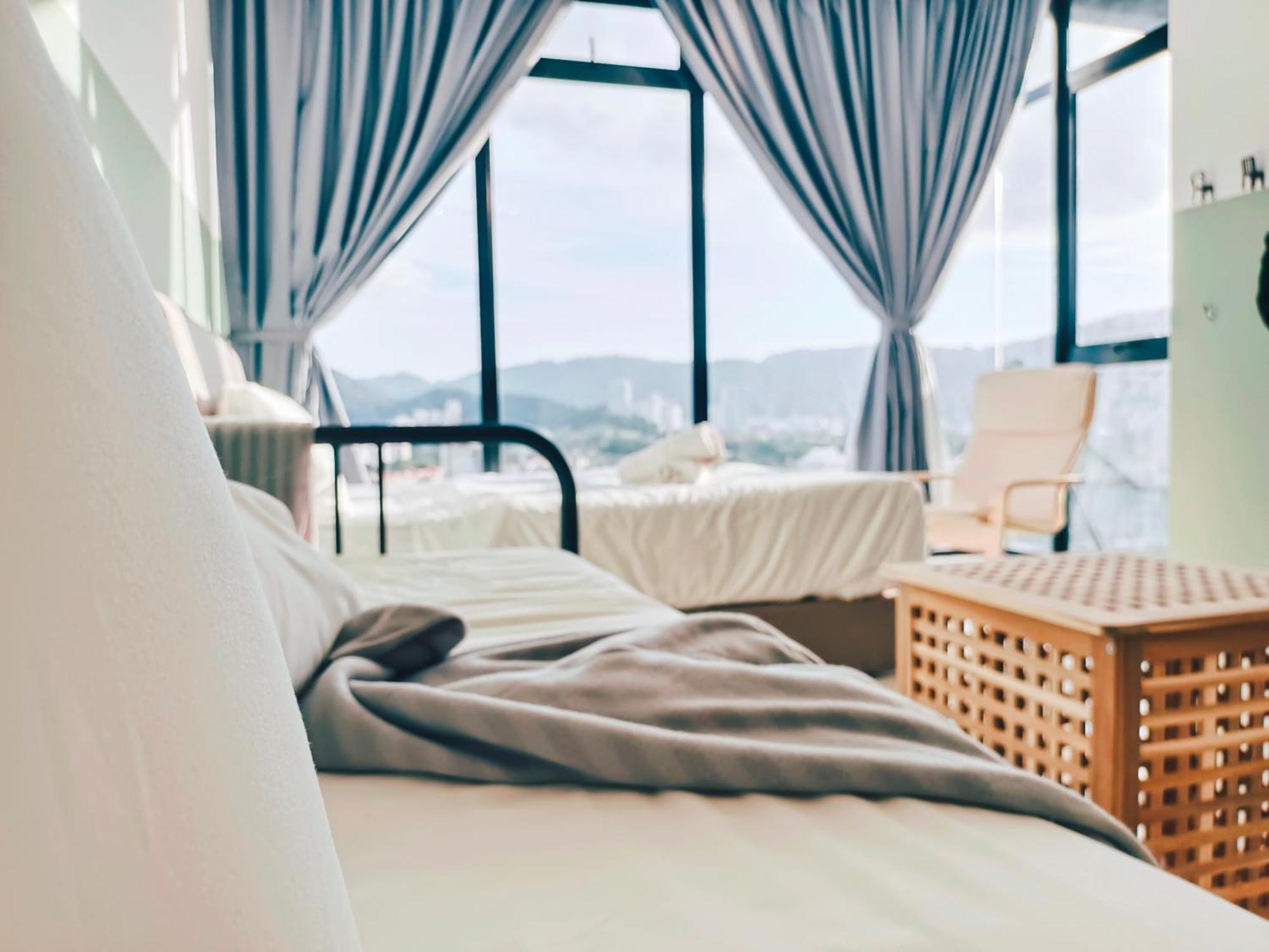 New 2Br Georgetown Warm And Lovely Homestay 10Pax-无敌美景两房民宿 Beacon Executive Suite Ngoại thất bức ảnh