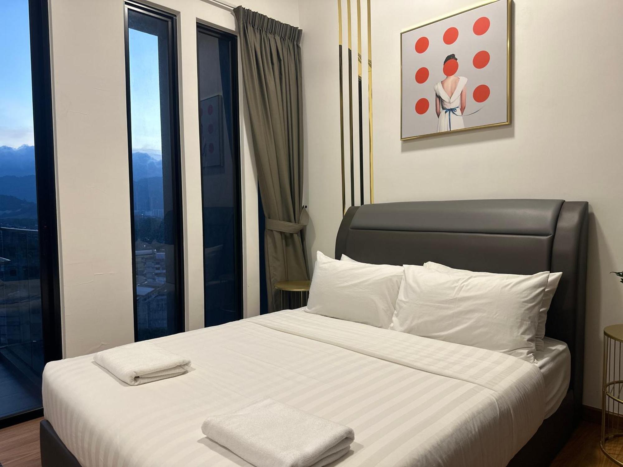 New 2Br Georgetown Warm And Lovely Homestay 10Pax-无敌美景两房民宿 Beacon Executive Suite Ngoại thất bức ảnh